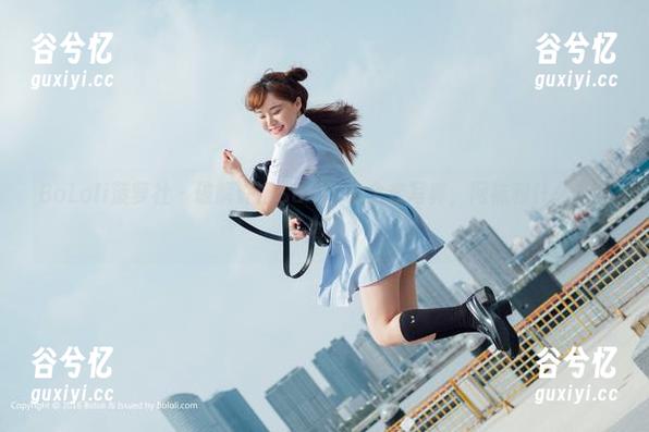 BoLoli菠萝社 - 破解许诺Sabrina全套写真，网袜和什么都能搭？
