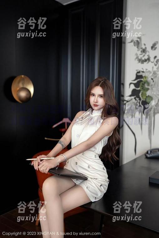 XINGYAN星颜社 - 听说无圣光下的刘钰儿和蕾丝有点小暧昧？图片实锤你的联想。