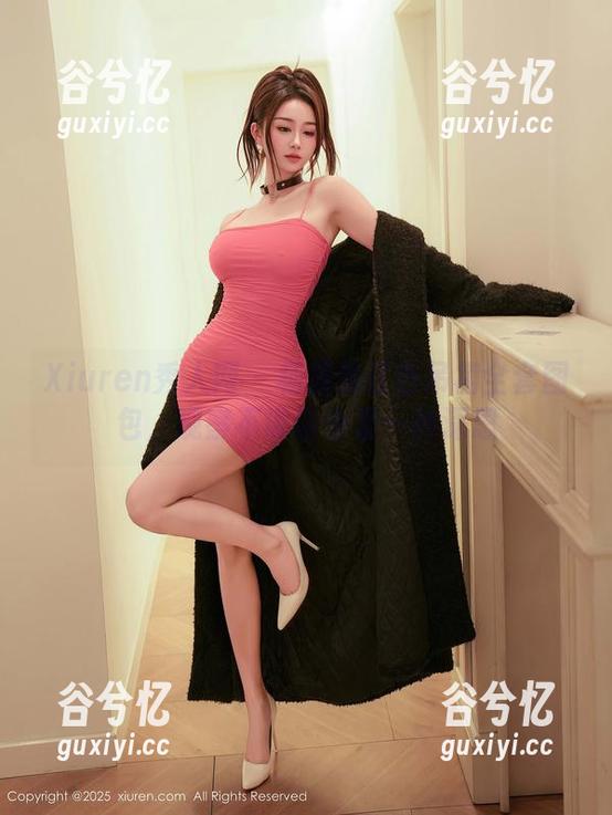 Xiuren秀人网 - 杨晨晨红色吊裙全套图包，观察不说话也是一种深思