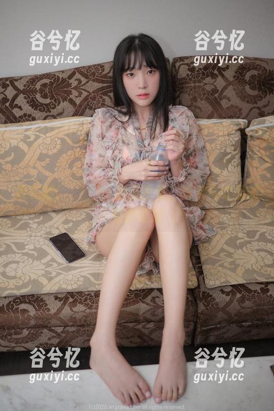 姜仁卿(강인경)：酒后图集，模特与饮品的绝妙碰撞