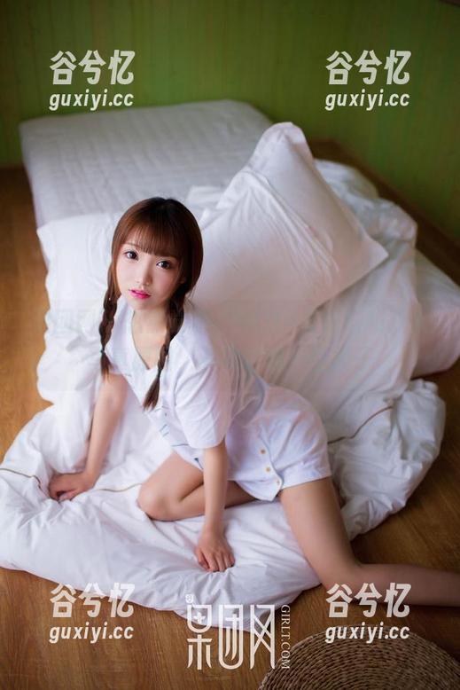 果团网 - 忽然觉得，little贝壳喵和双人写真原图，其实很像一面镜子